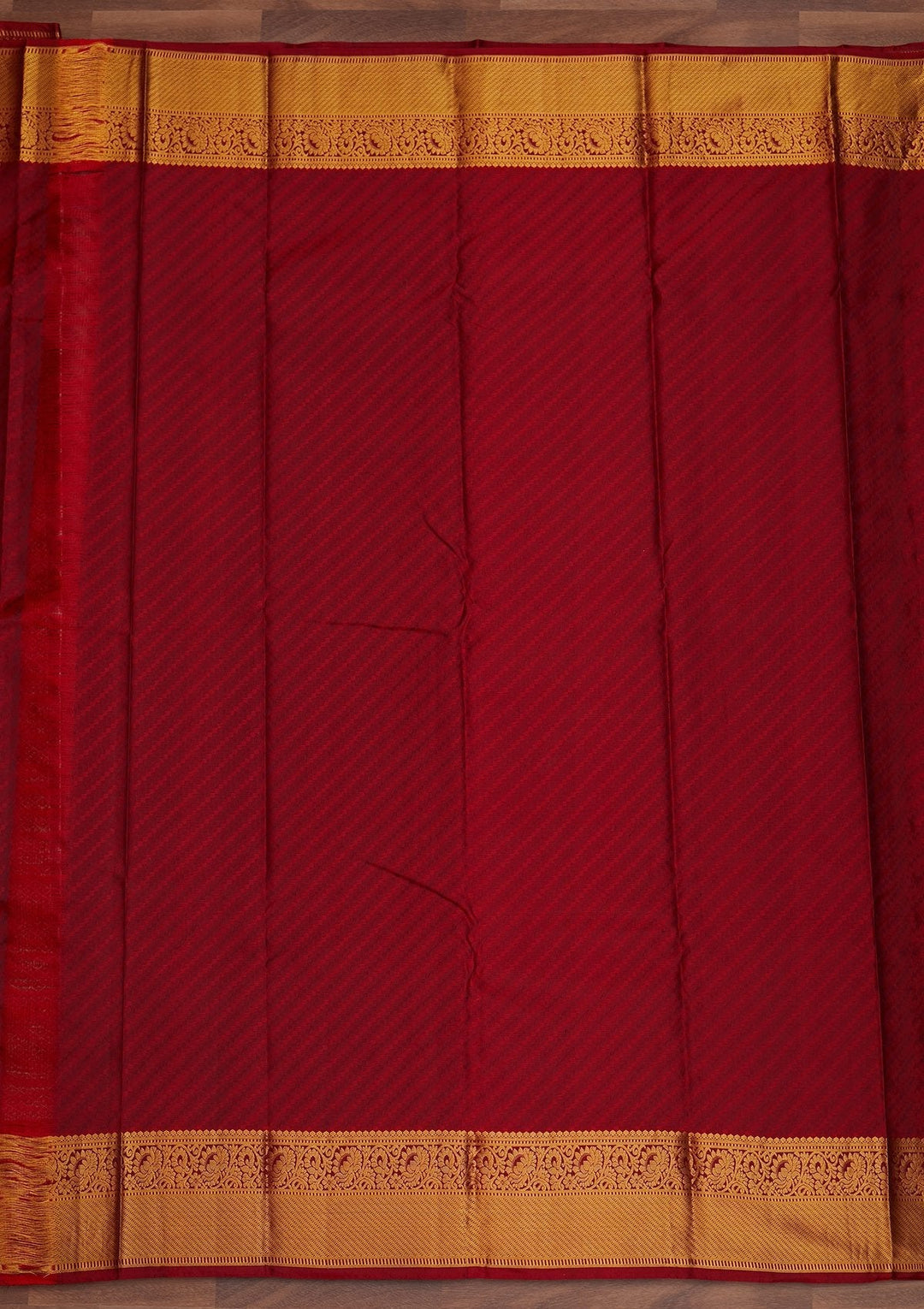 Light Grey Zariwork Pure Silk Designer Saree - Koskii