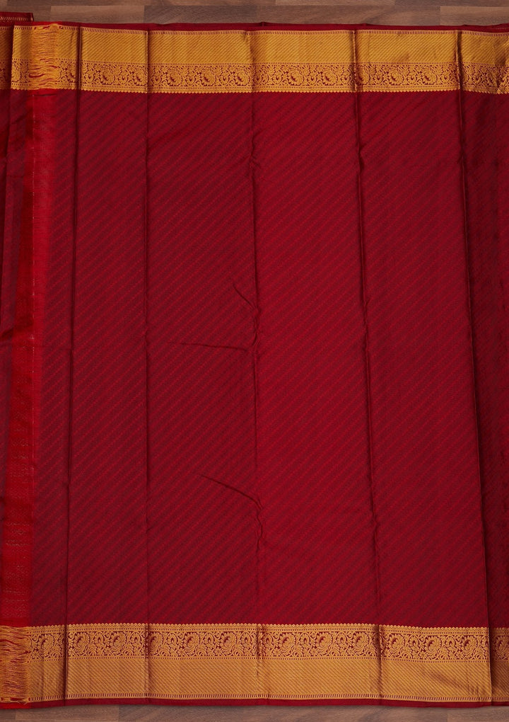 Light Grey Zariwork Pure Silk Designer Saree - Koskii