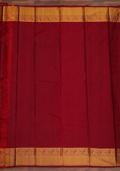 Light Grey Zariwork Pure Silk Designer Saree - Koskii
