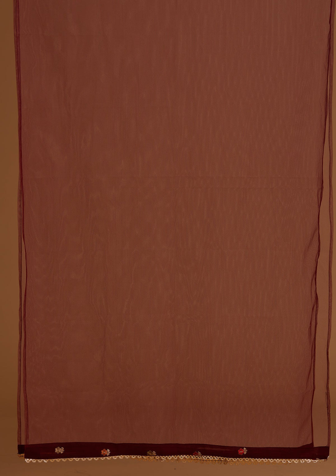 Maroon Threadwork Georgette Designer Salwar Suit - Koskii