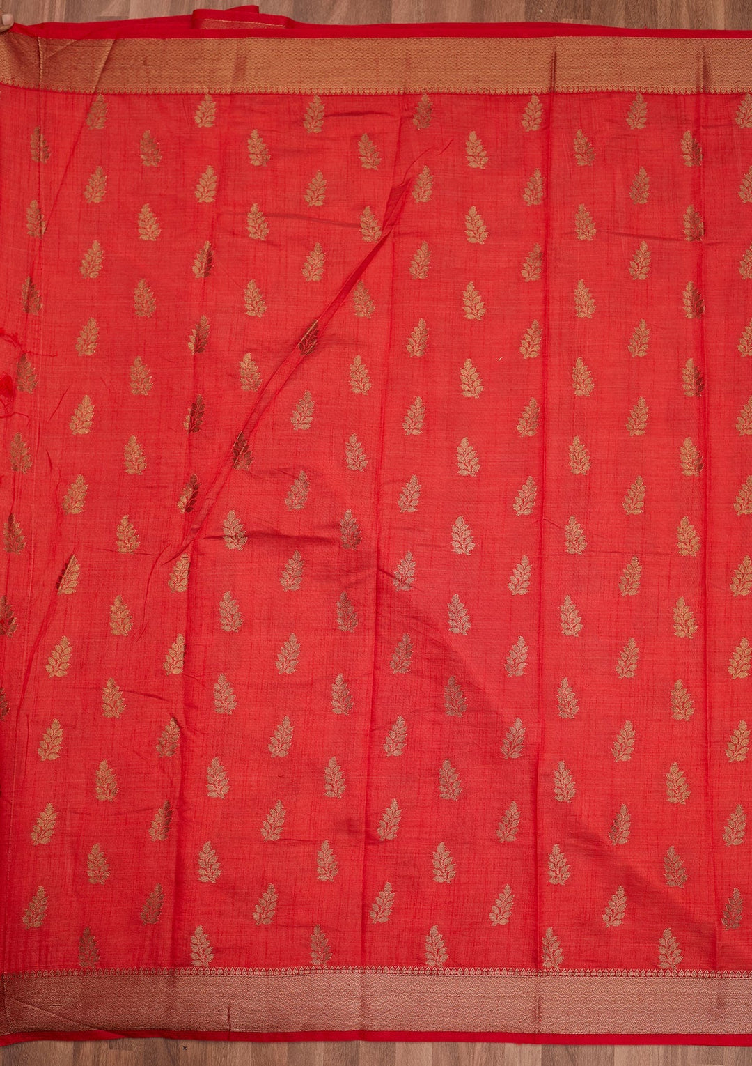 Maroon Zariwork Art Silk Designer Saree - Koskii