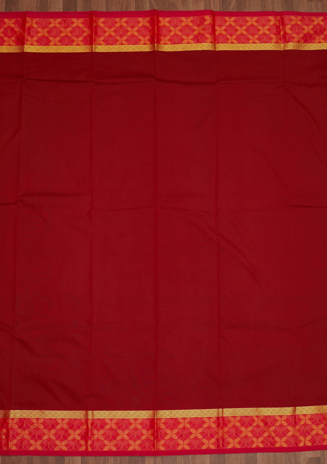 Maroon Zariwork Art Silk Saree - Koskii