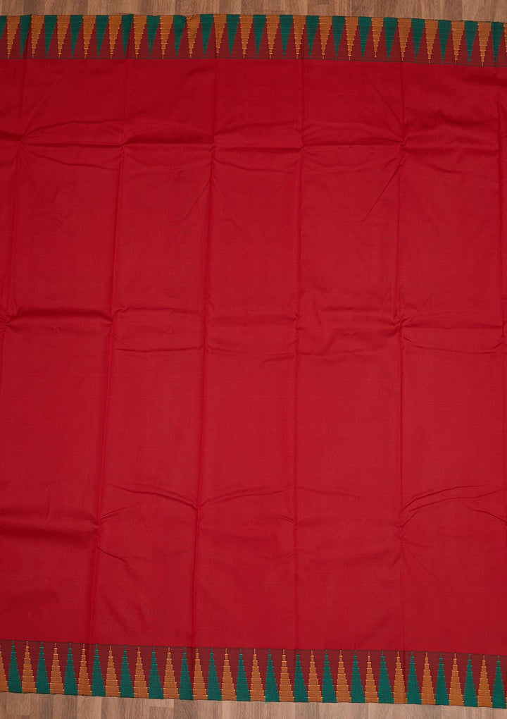 Maroon Zariwork Art Silk Saree - Koskii