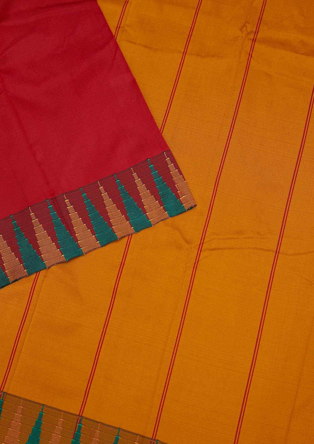 Maroon Zariwork Art Silk Saree - Koskii