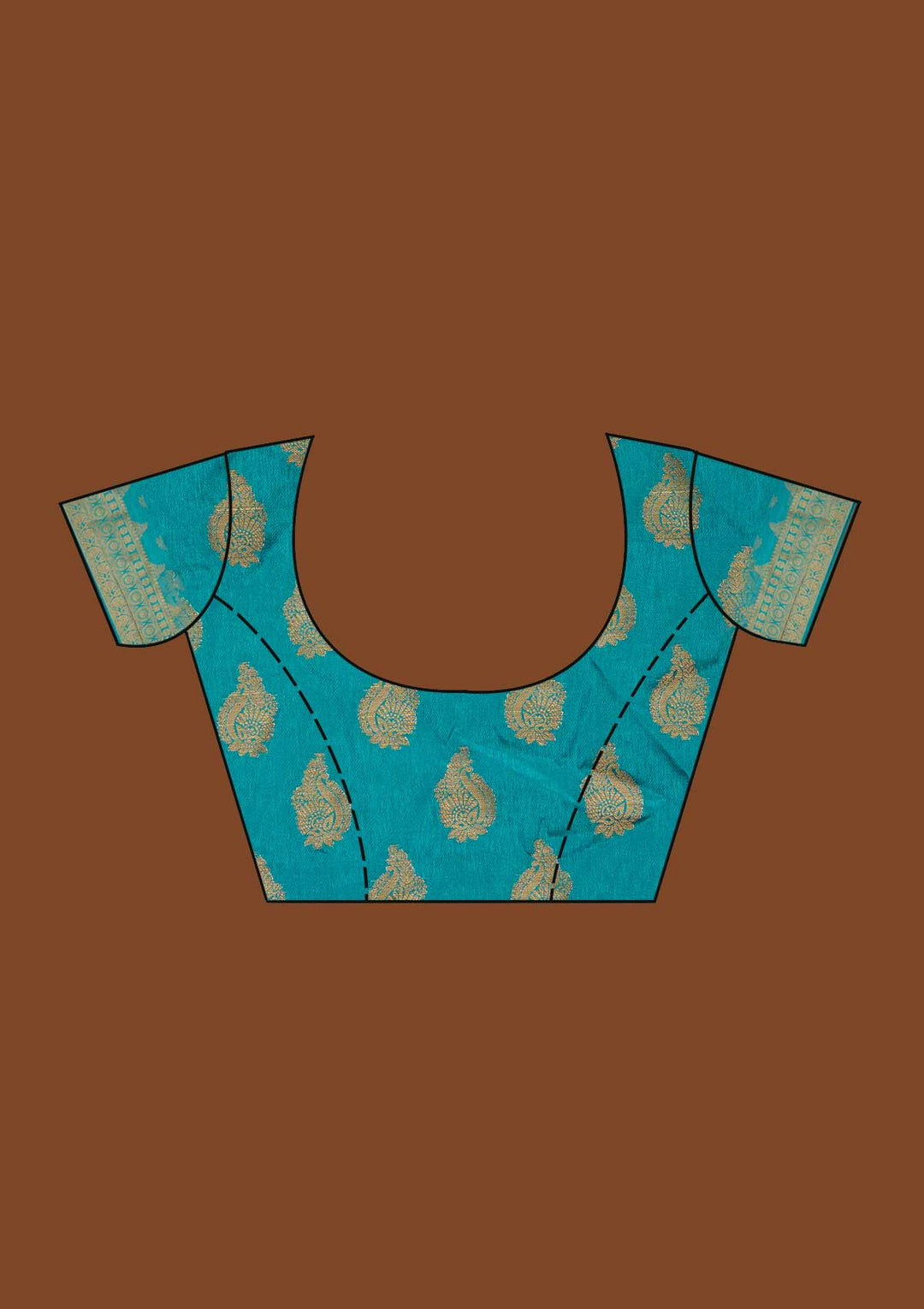 Maroon Zariwork Art Silk Saree-Koskii