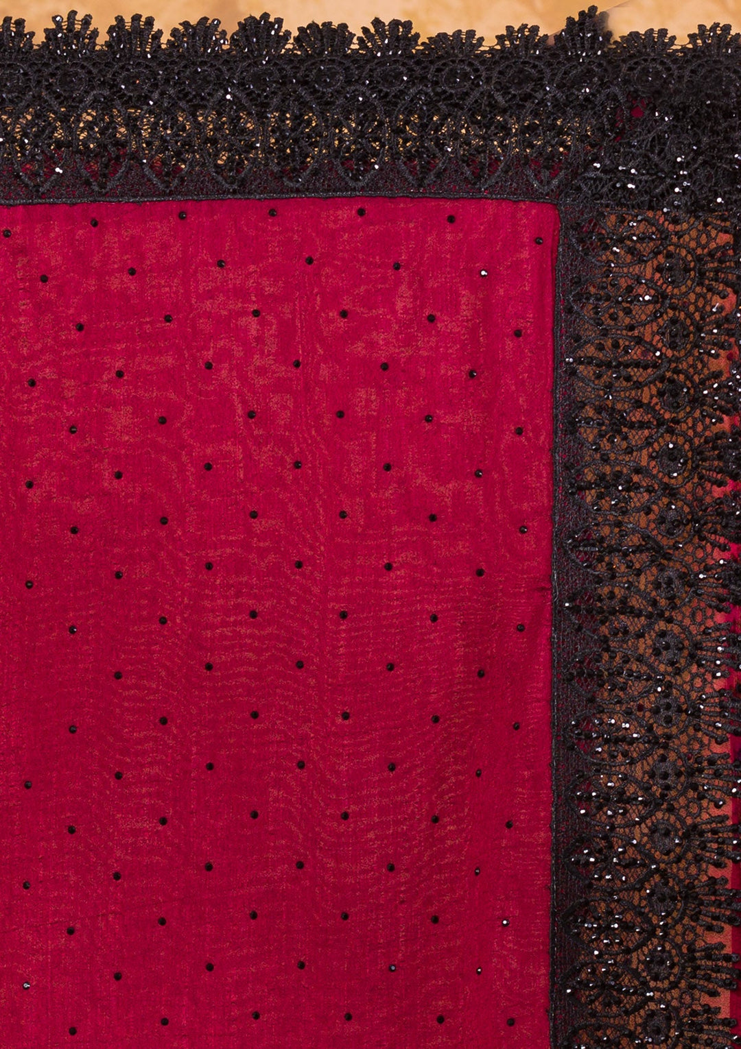 Maroon Zariwork Art Silk Saree-Koskii