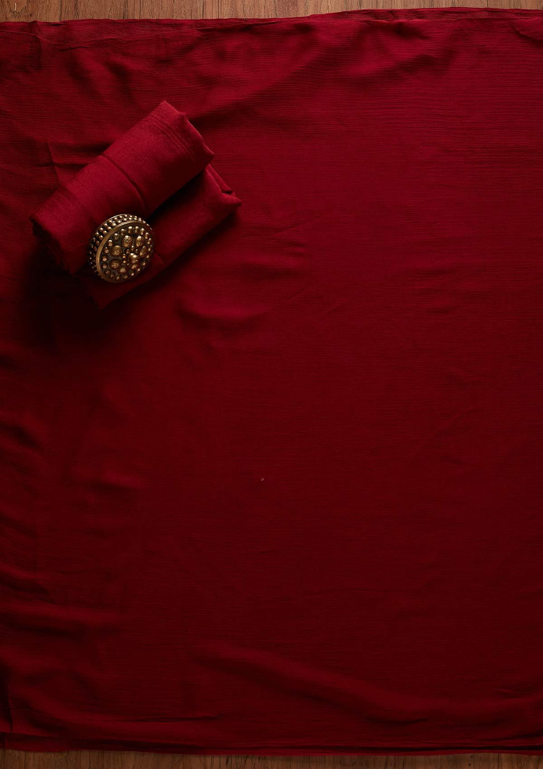 Maroon Zariwork Georgette Designer Unstitched Salwar Suit - koskii