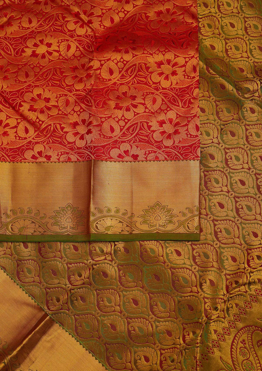 Maroon Zariwork Pure Silk Designer Saree - Koskii