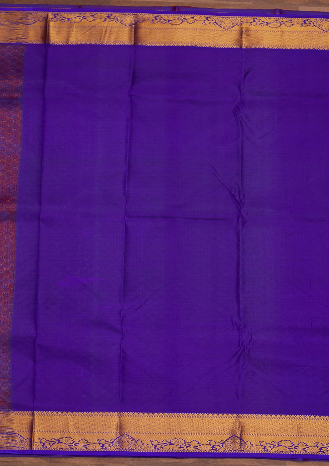 Maroon Zariwork Pure Silk Designer Saree - Koskii