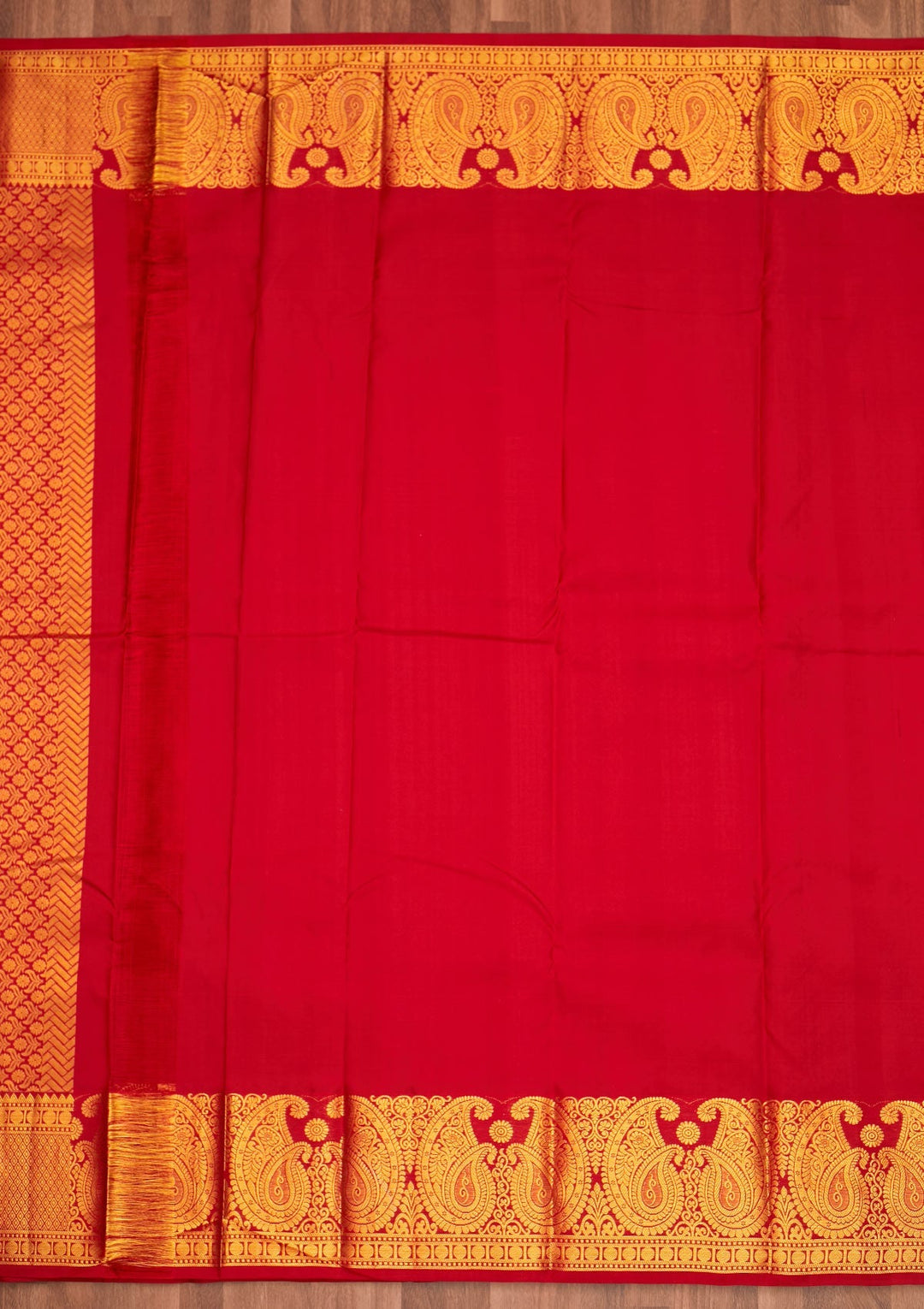 Maroon Zariwork Pure Silk Saree - Koskii