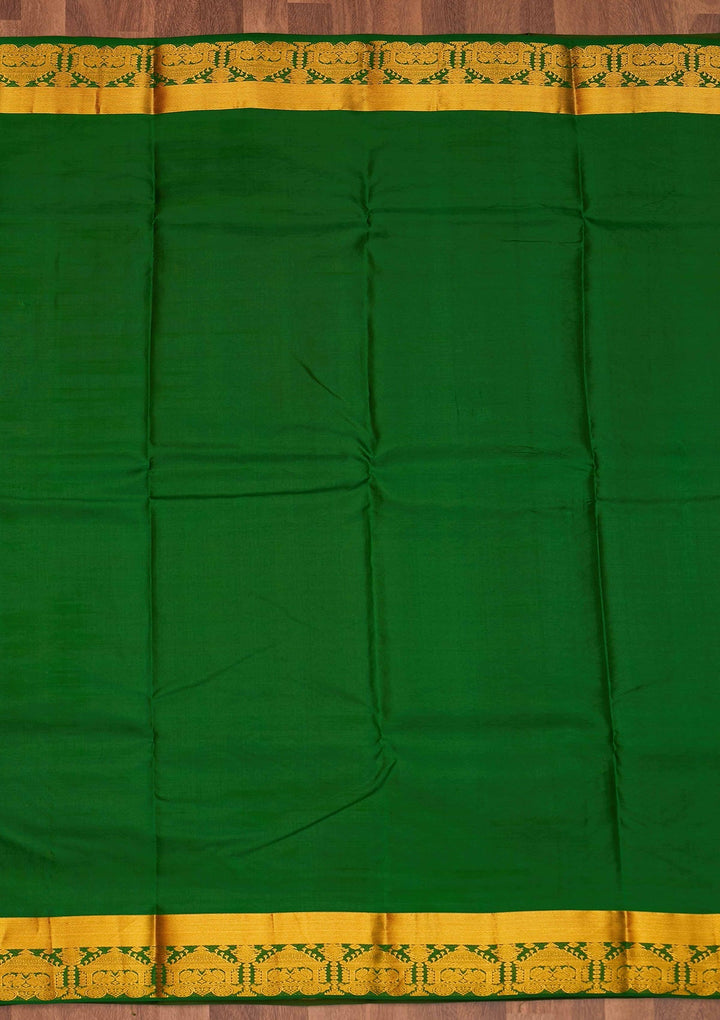 Maroon Zariwork Pure Silk Saree - Koskii