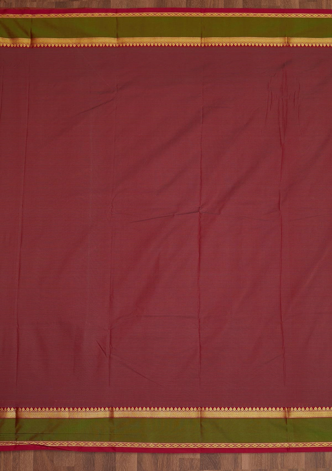 Mehendi Zariwork Art Silk Saree - Koskii