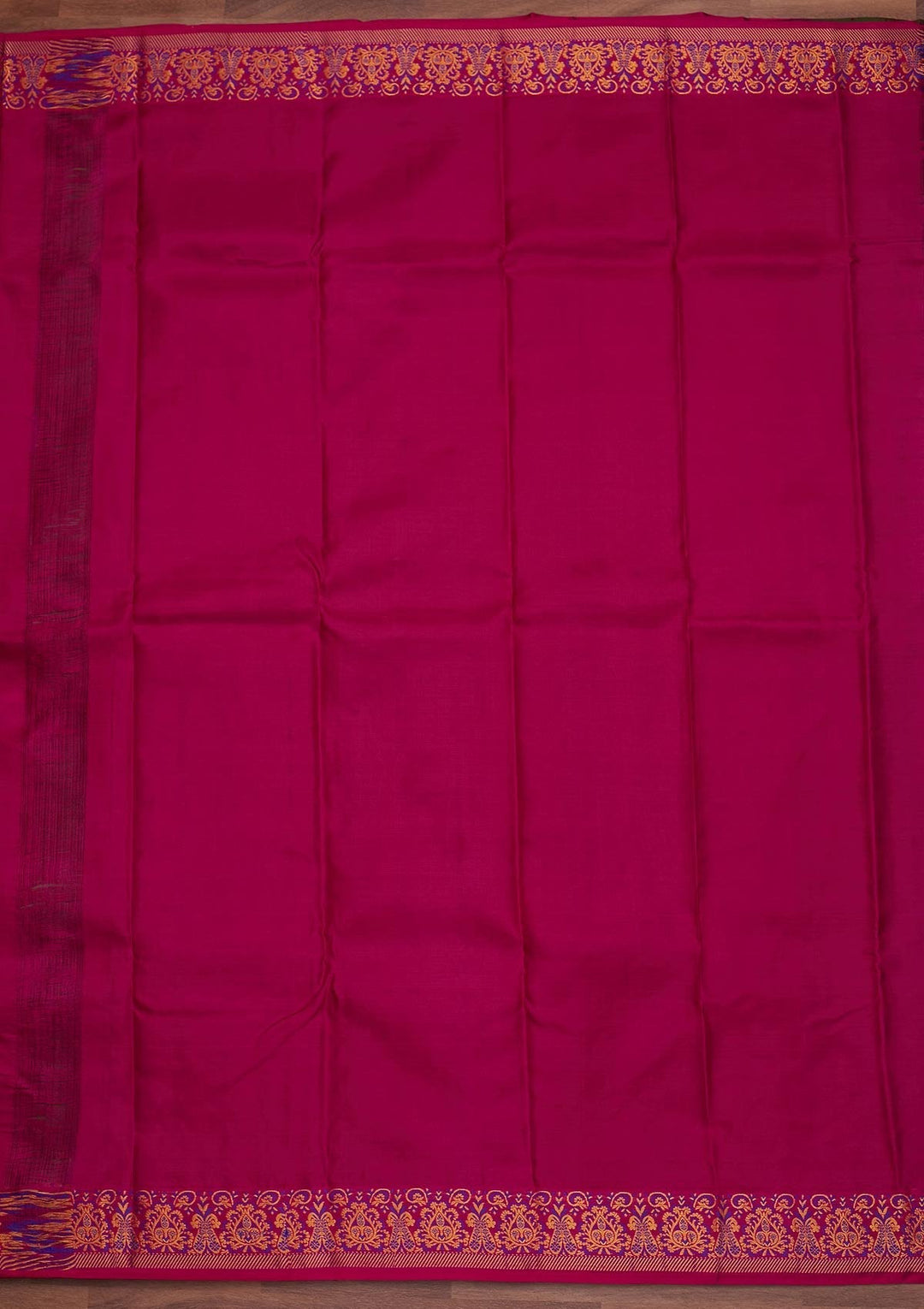 Mehendi Zariwork Pure Silk Designer Saree - Koskii