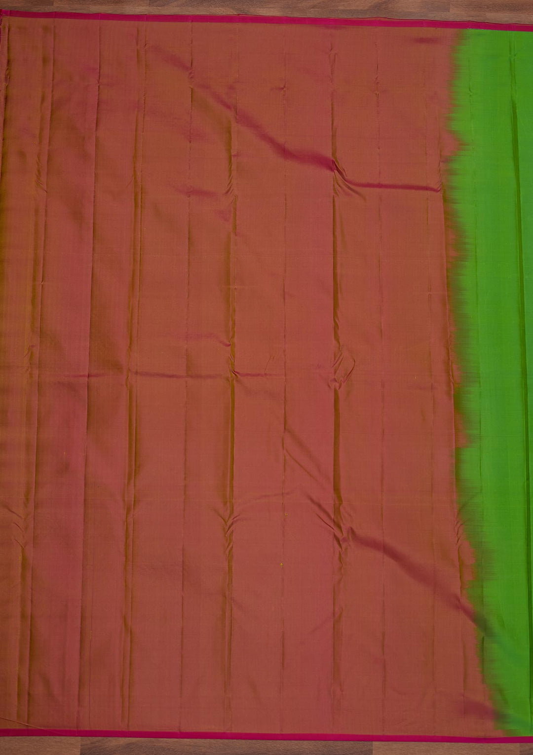 Mehendi Zariwork Pure Silk Designer Saree - Koskii