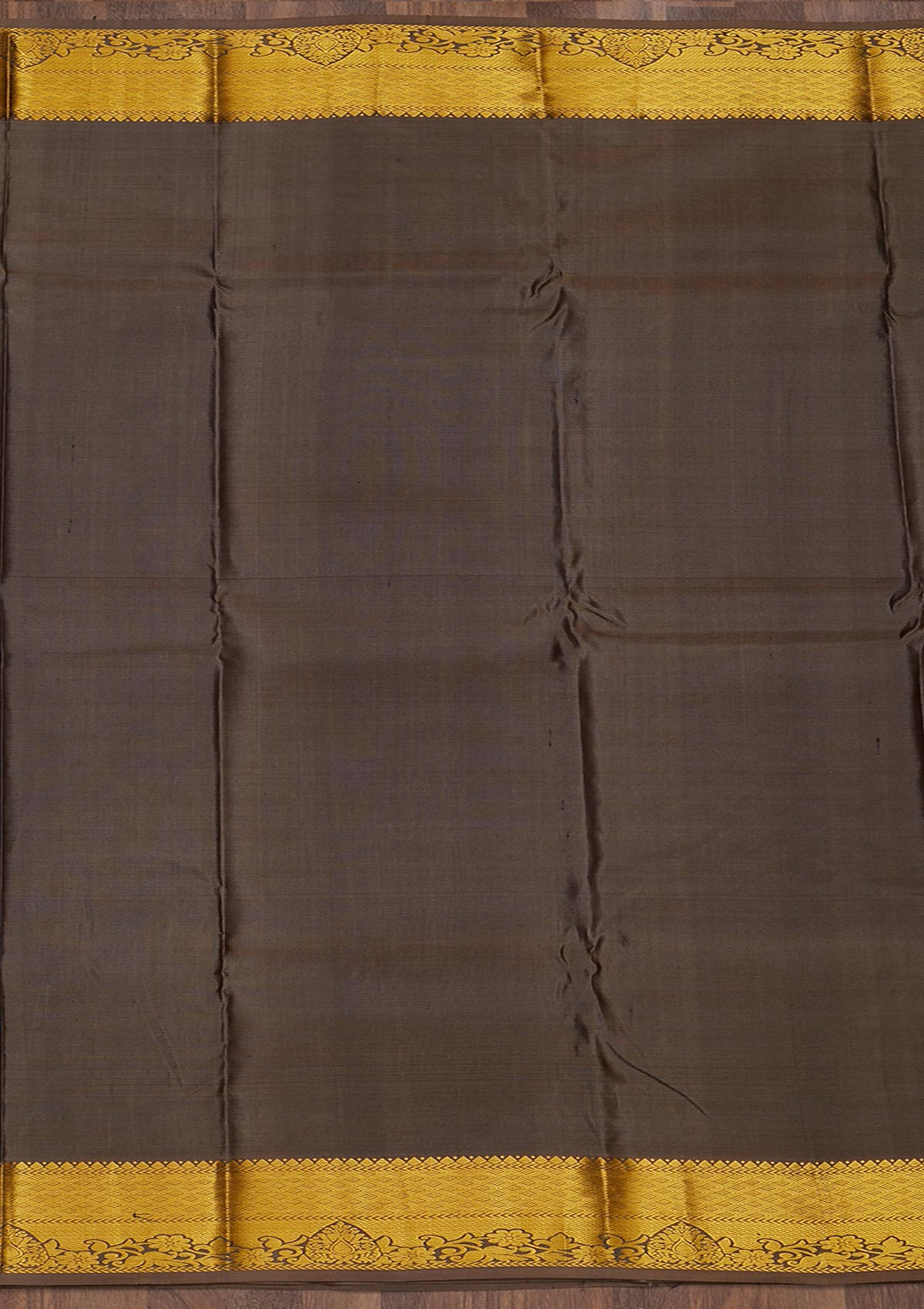 Mehendi Zariwork Pure Silk Saree-Koskii