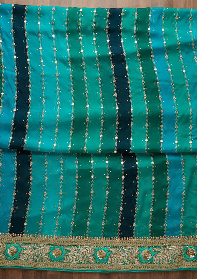 Multi Gotapatti Georgette Unstitched Salwar Suit-Koskii