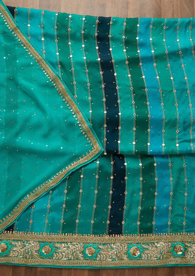 Multi Gotapatti Georgette Unstitched Salwar Suit-Koskii