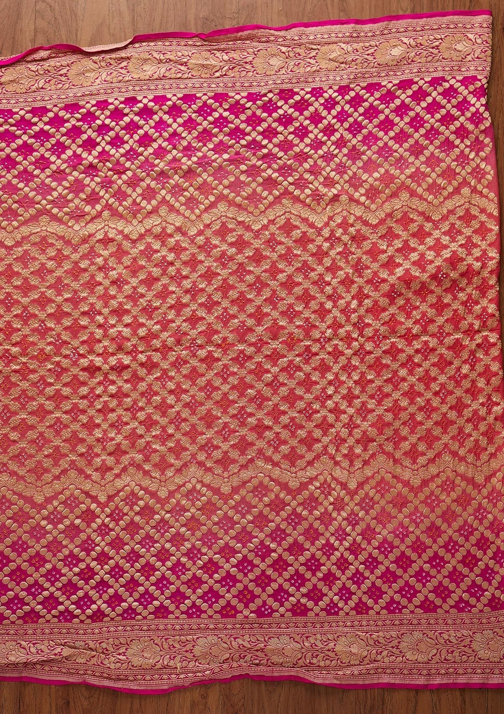 Multi Zariwork Georgette Designer Saree - koskii
