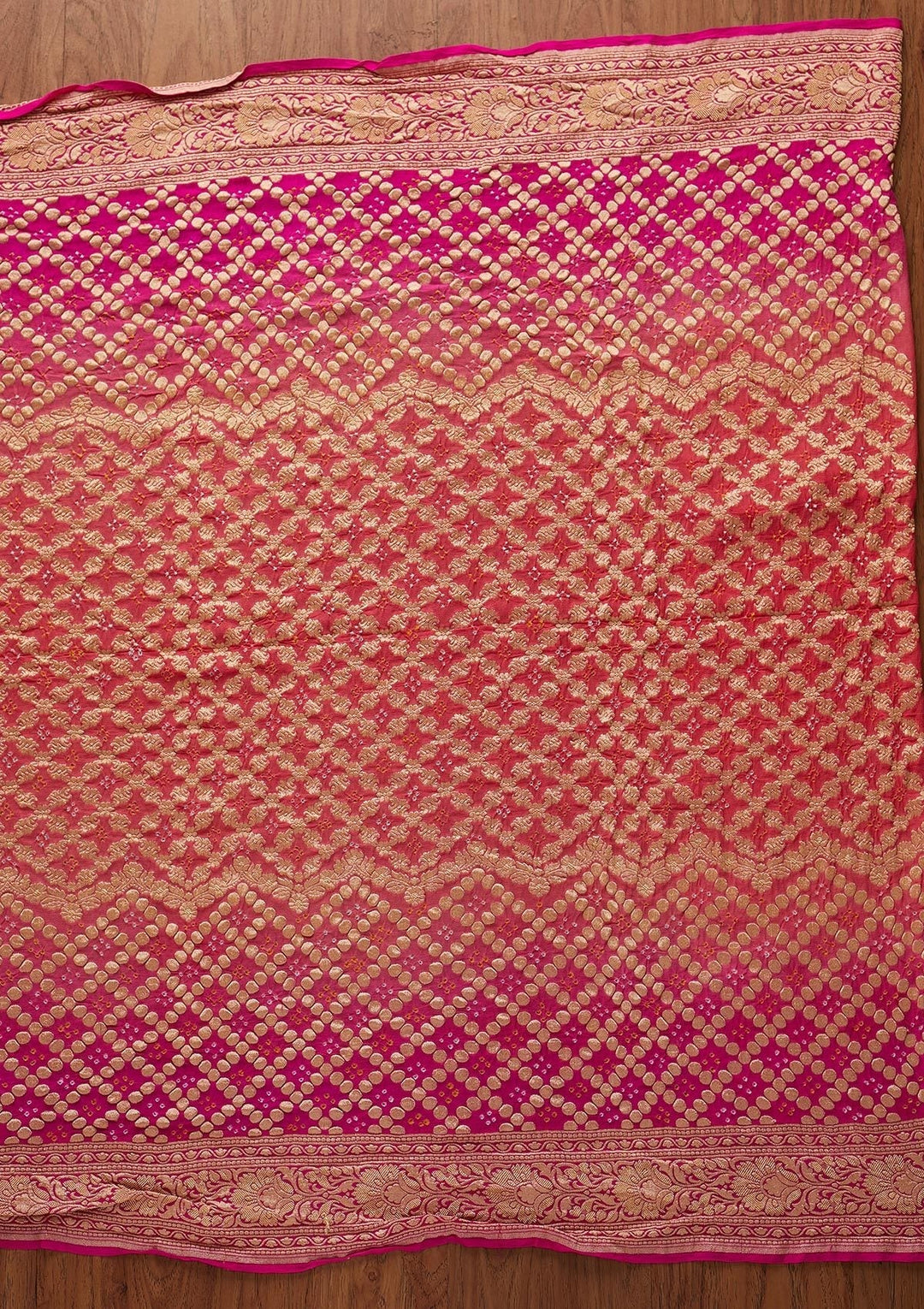 Multi Zariwork Georgette Designer Saree - koskii