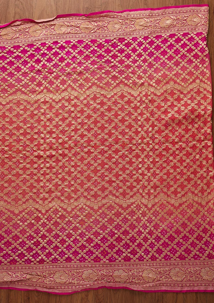 Multi Zariwork Georgette Designer Saree - koskii