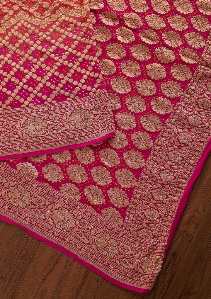 Multi Zariwork Georgette Designer Saree - koskii
