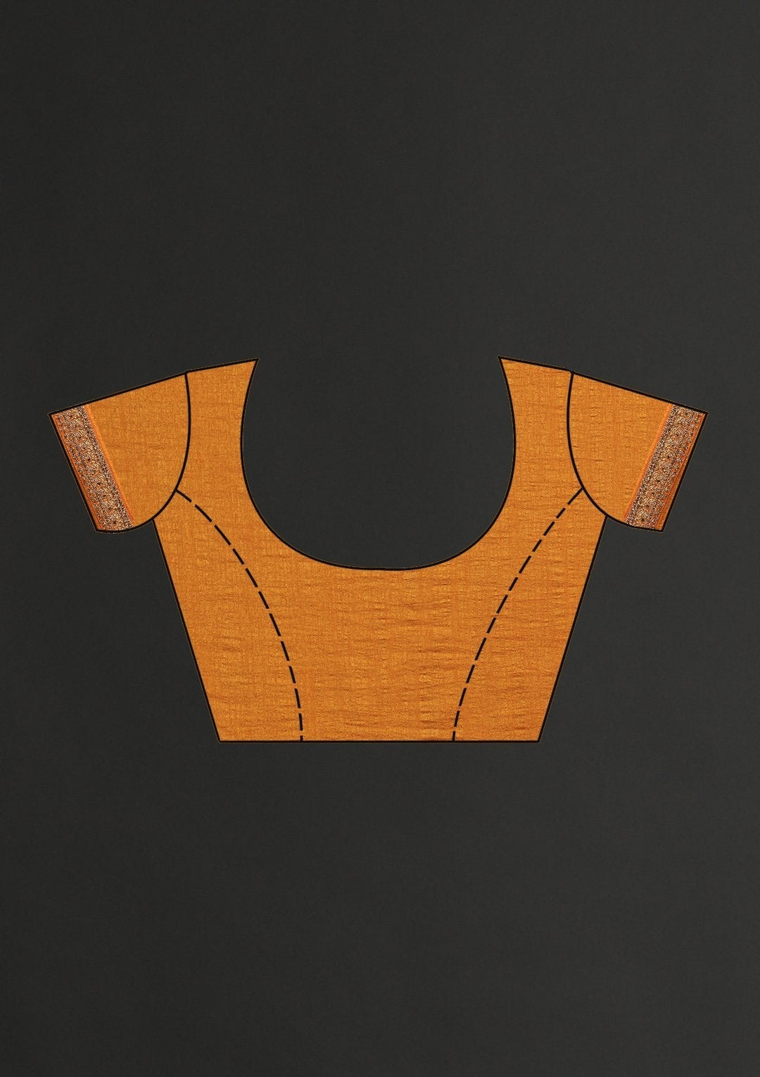 Mustard Stonework Raw Silk Designer Saree - koskii