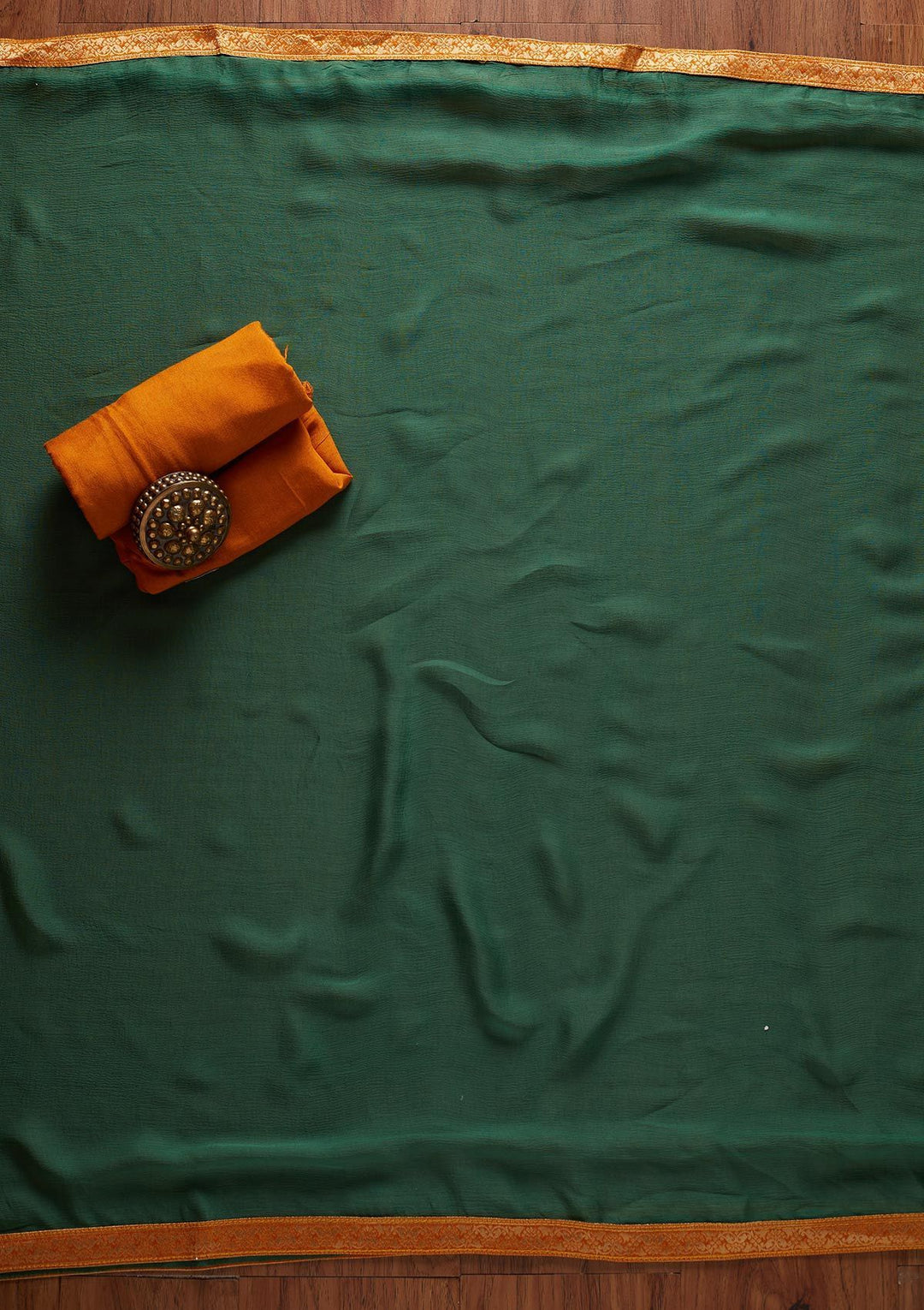 Mustard Zariwork Art Silk Designer Semi-Stitched Salwar Suit - koskii