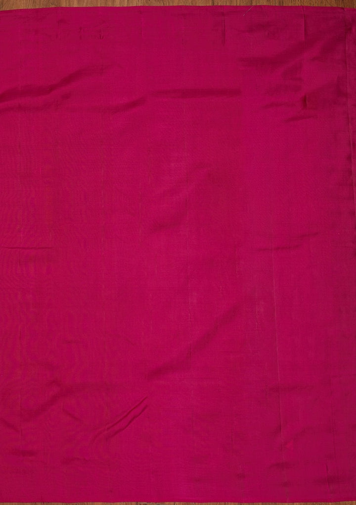 Mustard Zariwork Pure Silk Designer Saree - koskii