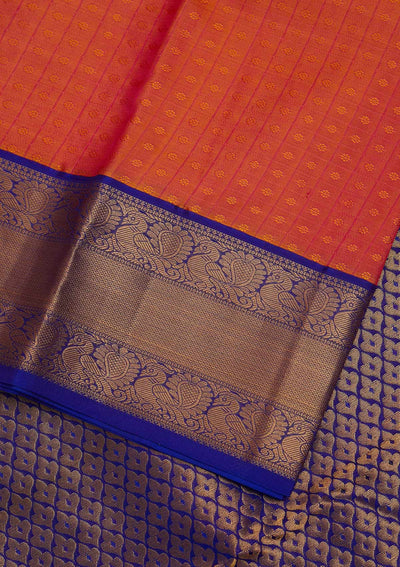 Mustard Zariwork Pure Silk Designer Saree - Koskii