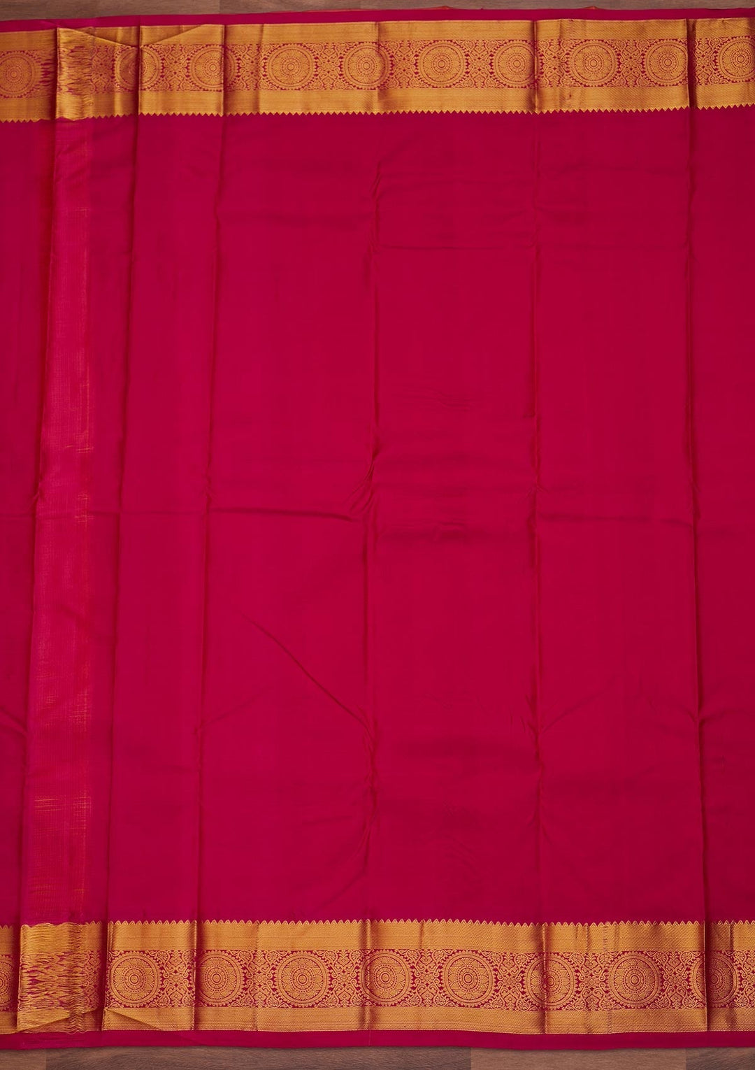 Mustard Zariwork Pure Silk Designer Saree - Koskii