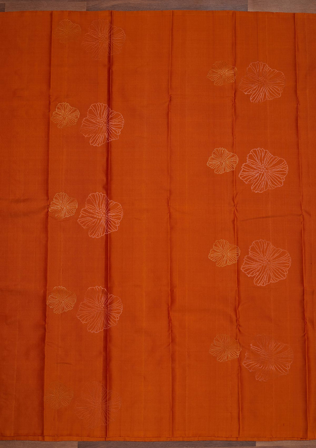 Mustard Zariwork Pure Silk Designer Saree - Koskii