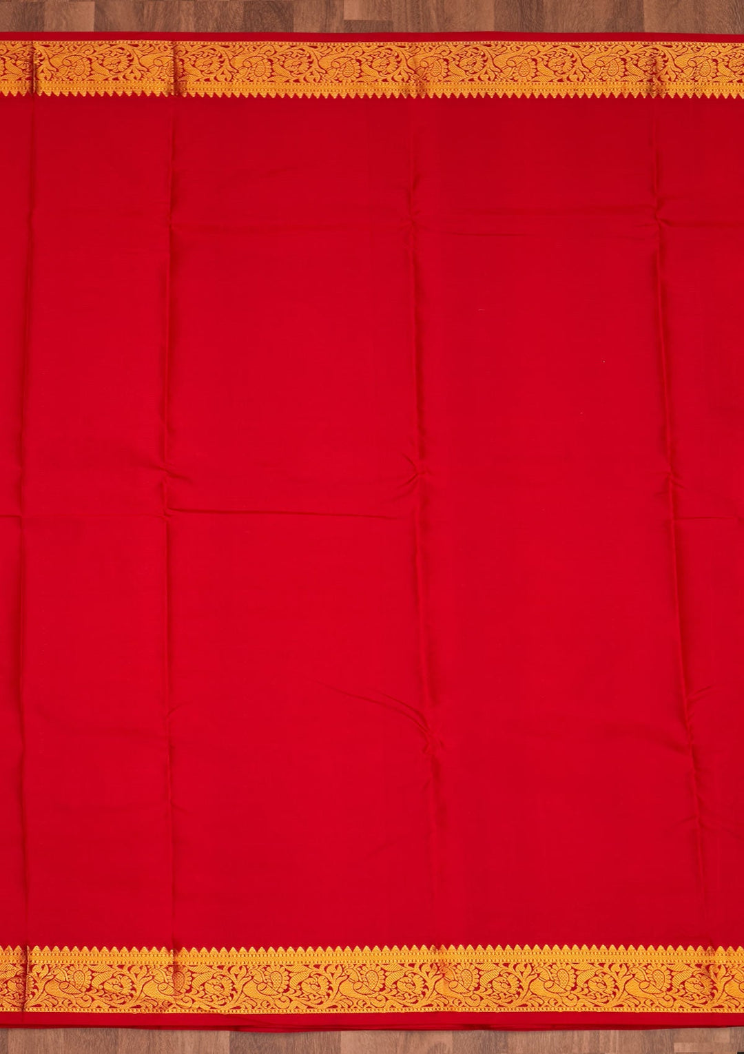 Mustard Zariwork Pure Silk Saree - Koskii