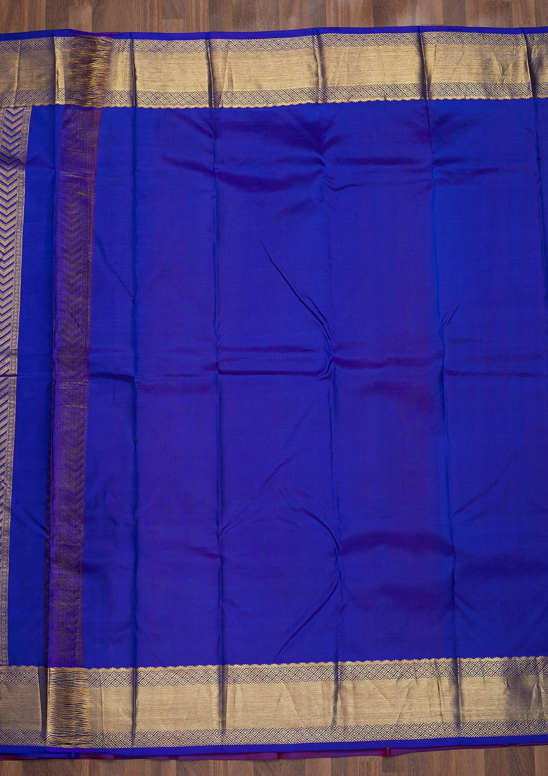 Mustard Zariwork Pure Silk Saree-Koskii