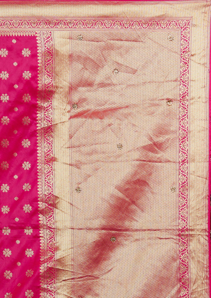 Mustard Zariwork Raw Silk Designer Lehenga-Koskii