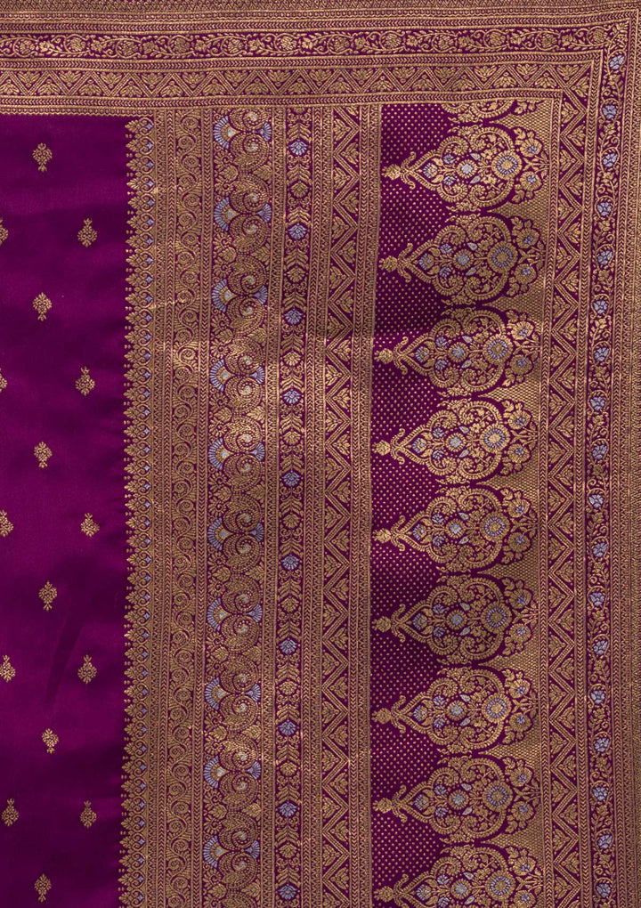 Mustard Zariwork Raw Silk Designer Lehenga-Koskii