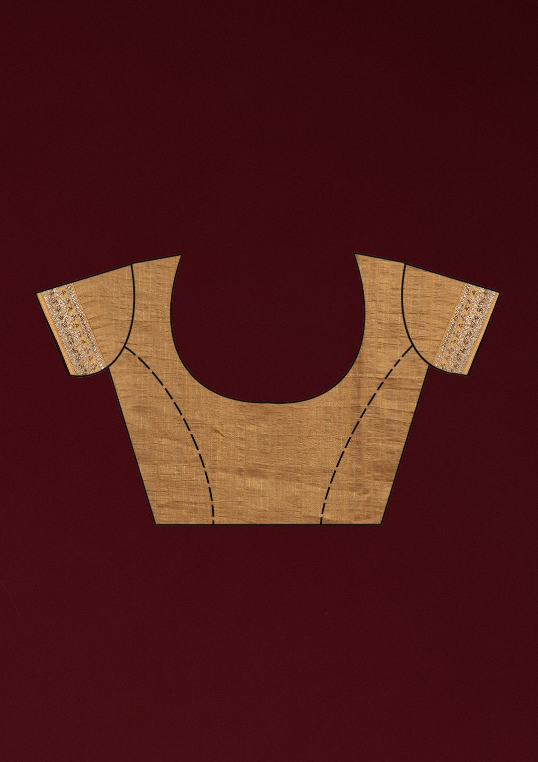 Mustard Zariwork Raw Silk Designer Saree - koskii