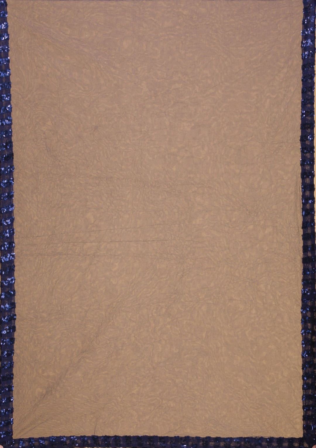 Navy Blue Sequins Net Readymade Lehenga-Koskii