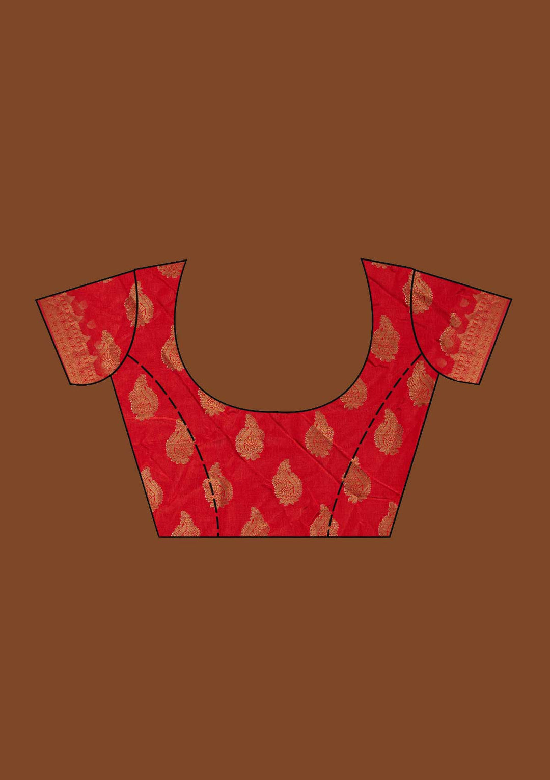 Navy Blue Zariwork Art Silk Saree-Koskii