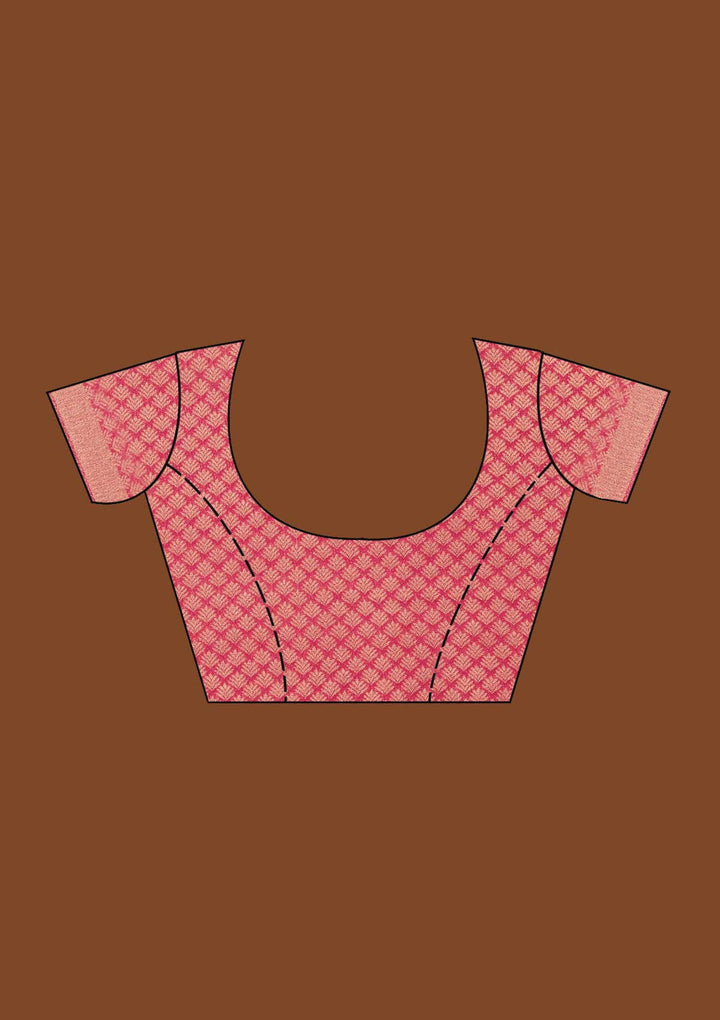 Navy Blue Zariwork Brocade Saree - Koskii