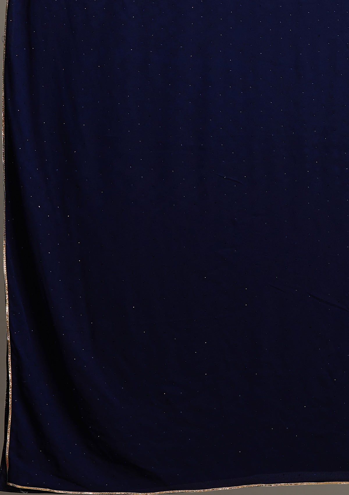 Navy Blue Zariwork Georgette Salwar Suit-Koskii