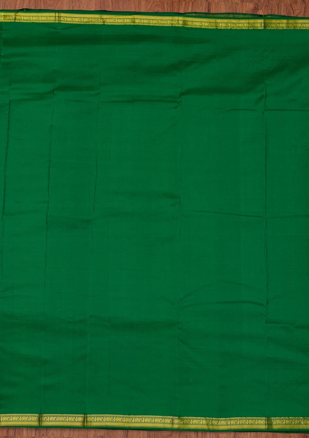 Navy Blue Zariwork Pure Silk Designer Unstitched Saree - Koskii