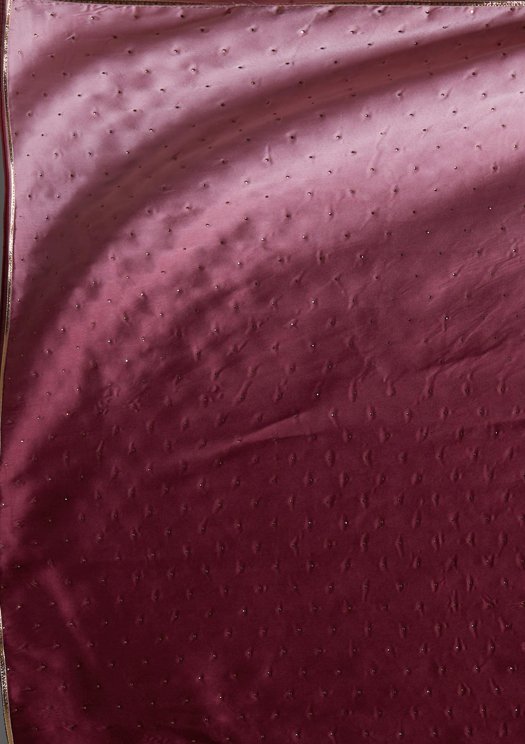 Onion Pink Sequins Satin Designer Salwar Suit-Koskii
