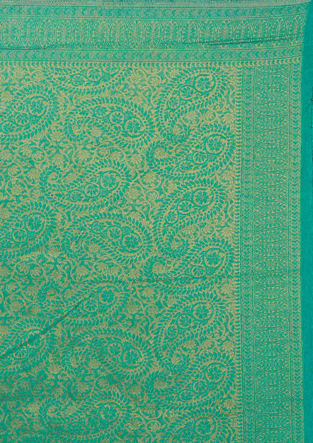 Onion Pink Zariwork Art Silk Designer Saree - Koskii