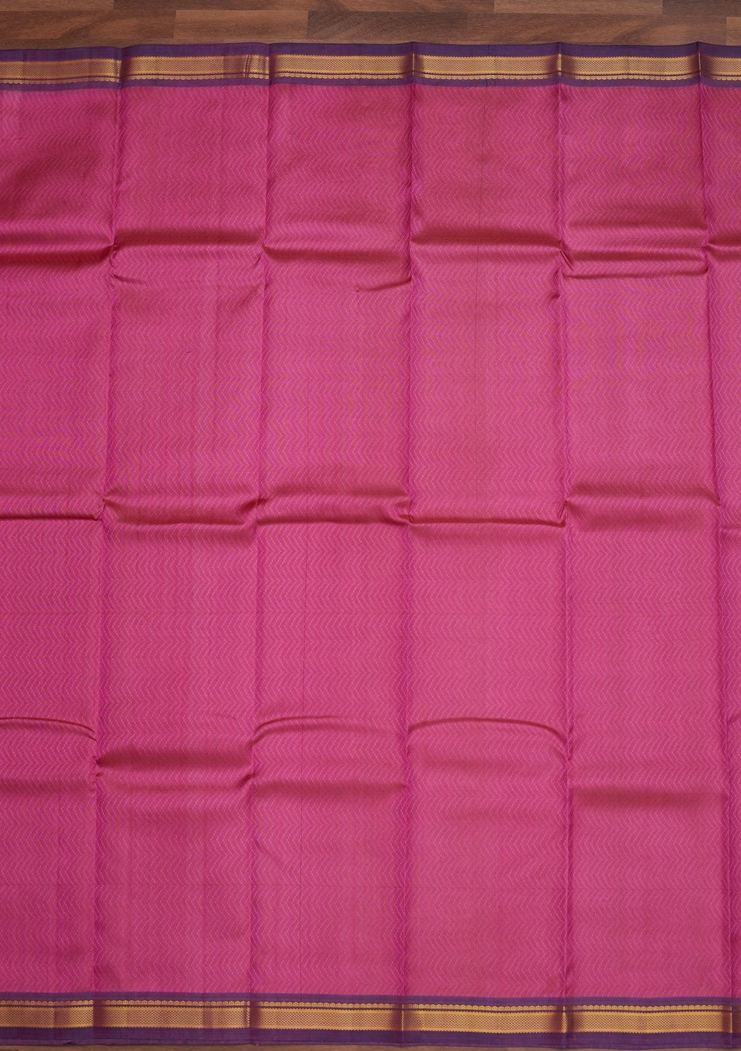 Onion Pink Zariwork Pure Silk Designer Saree - Koskii