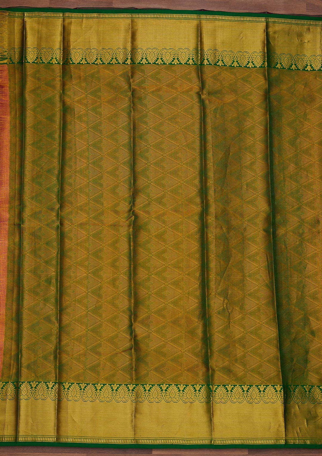Onion Pink Zariwork Pure Silk Designer Saree - Koskii