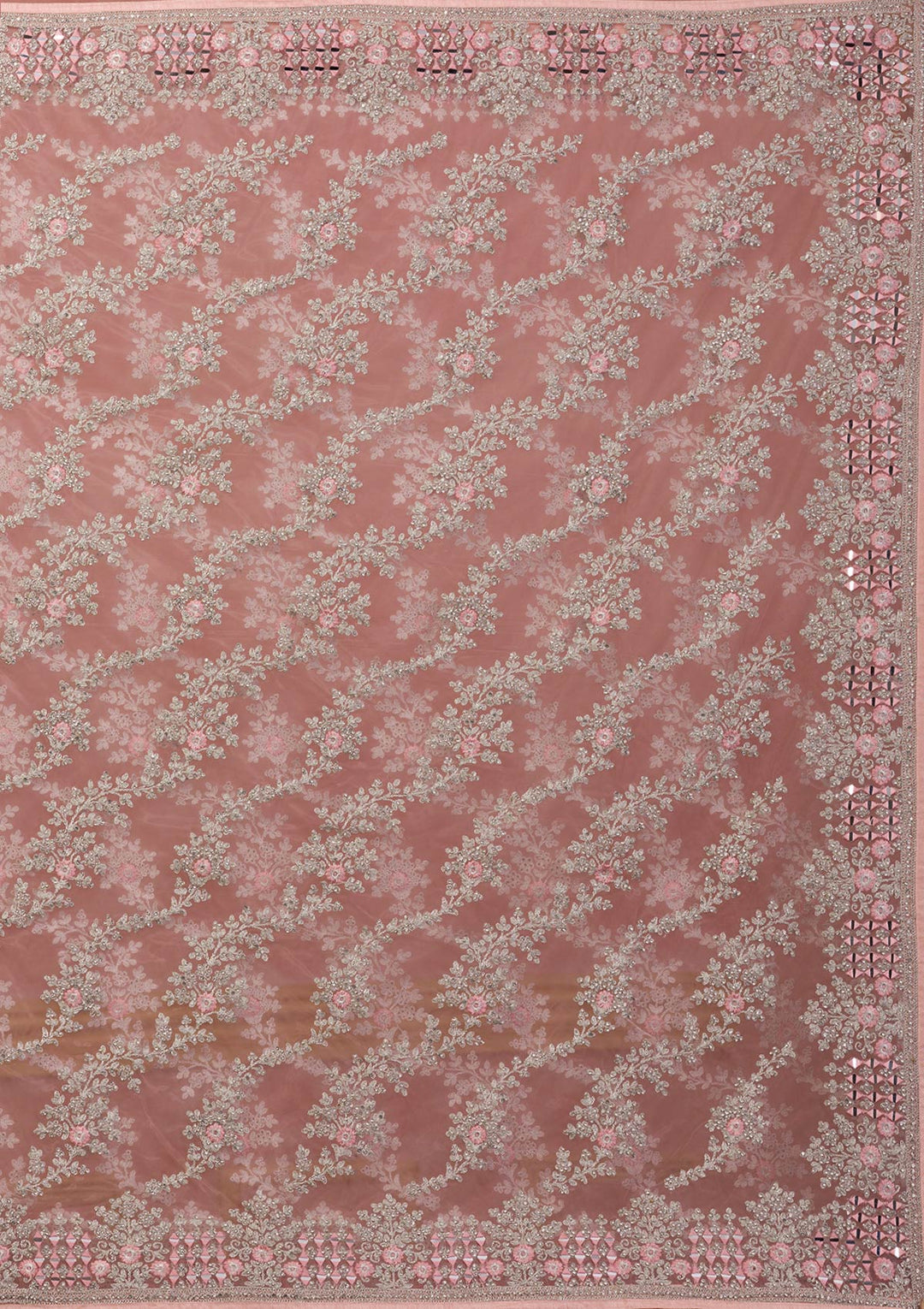 Wine Zariwork Raw Silk Designer Saree-Koskii