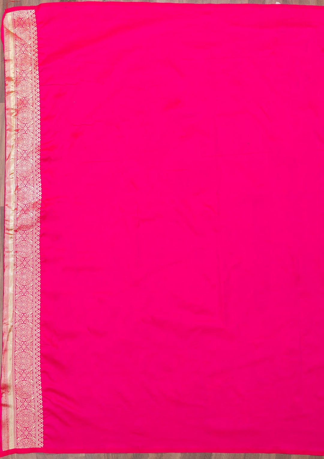 Orange Zariwork Art Silk Saree-Koskii