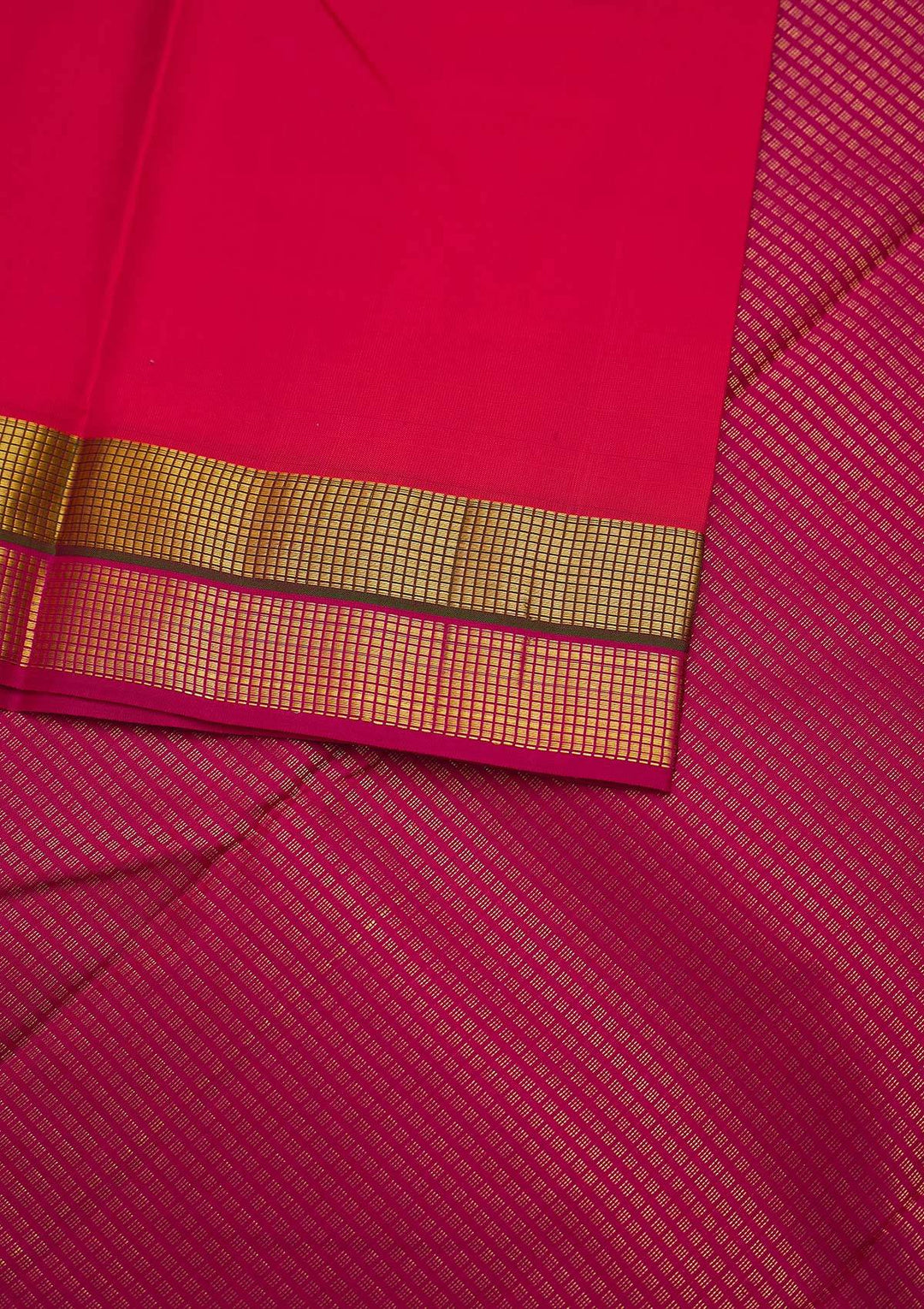 Orange Zariwork Pure Silk Designer Unstitched Saree - Koskii