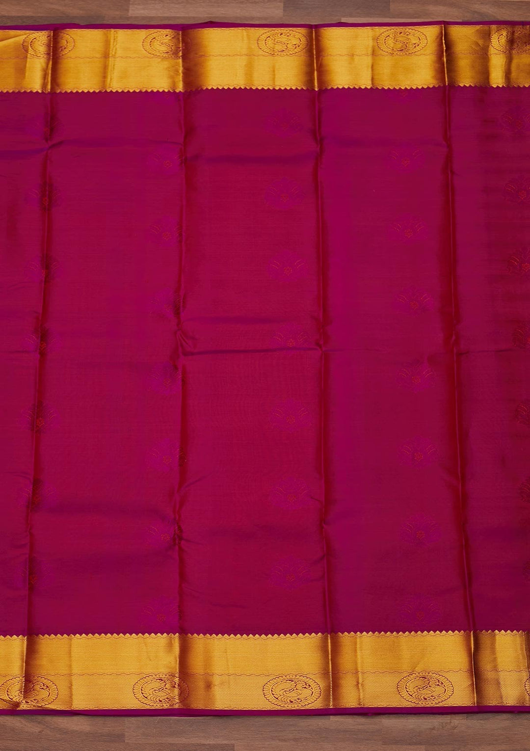Orange Zariwork Pure Silk Designer Saree - Koskii