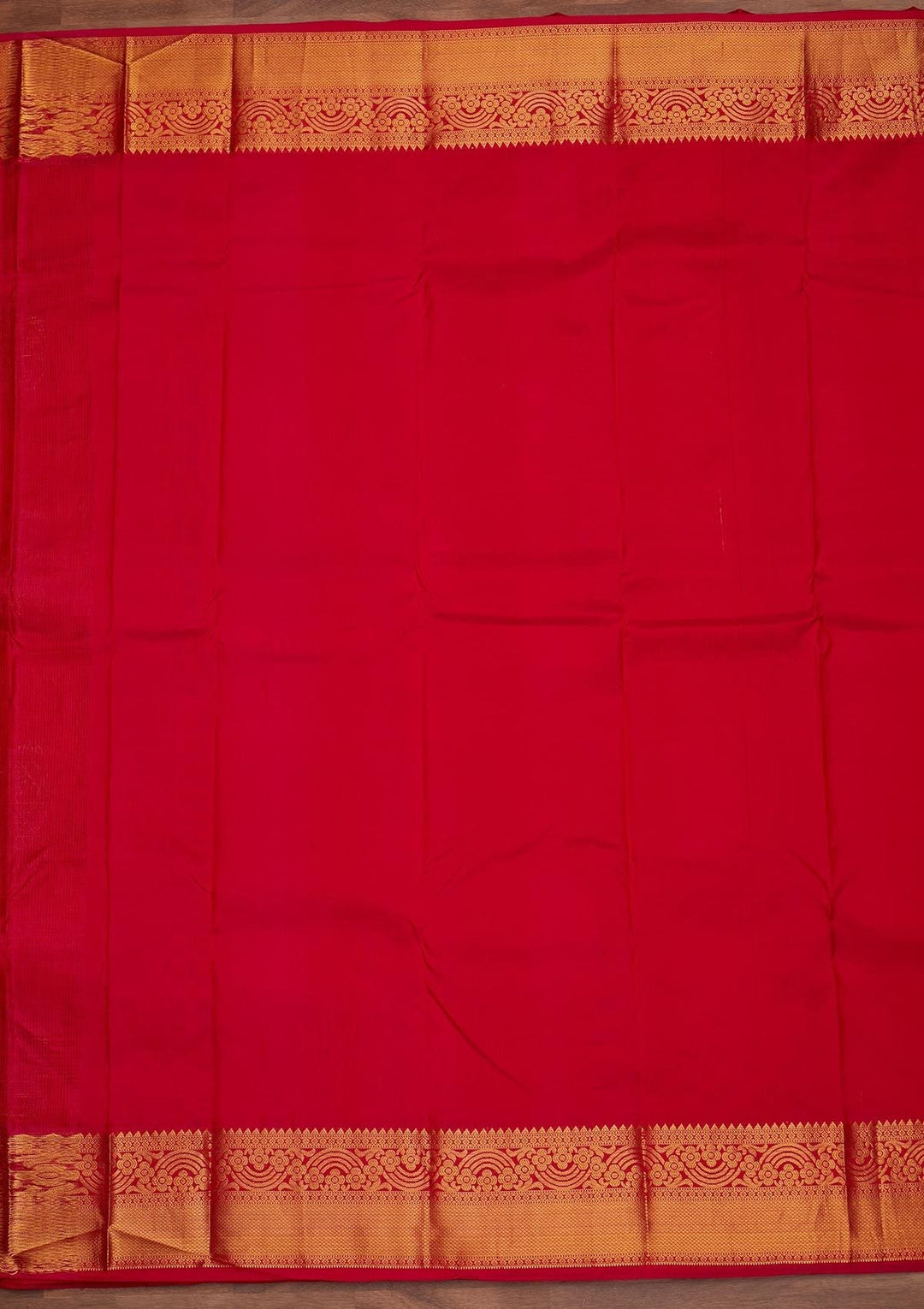 Orange Zariwork Pure Silk Designer Saree - Koskii